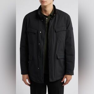 Robert Barakett Black Field Coat